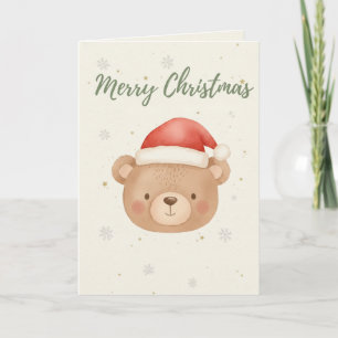 Weihnachtsbär Karte