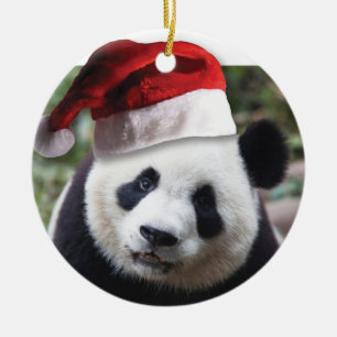 Weihnachtsbär Keramik Ornament