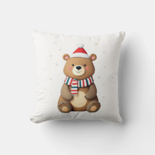 Weihnachtsbär Kissen