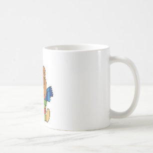 Weihnachtsbär mit Weihnachtsgeschenk Tasse