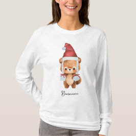 Weihnachtsbär Pajamas T-Shirt
