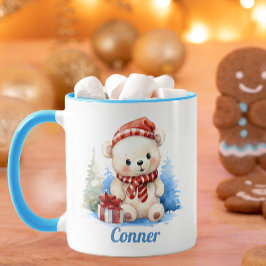 Weihnachtsbär Personalisiert Kids Tasse