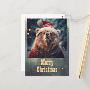 Weihnachtsbär Postkarte