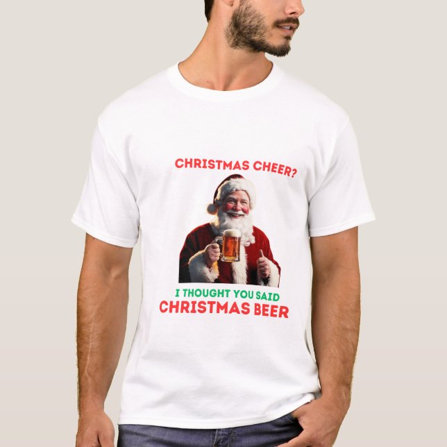Weihnachtsbär T-Shirt (Vorderseite)
