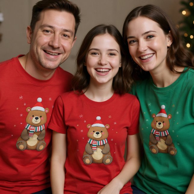 Weihnachtsbär T-Shirt (Von Creator hochgeladen)