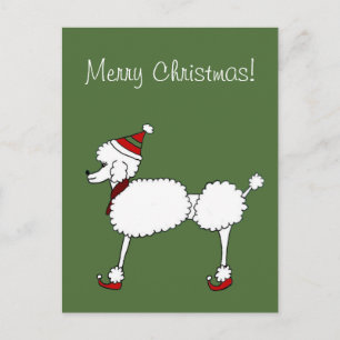 Weihnachtsbärchen Feiertagspostkarte