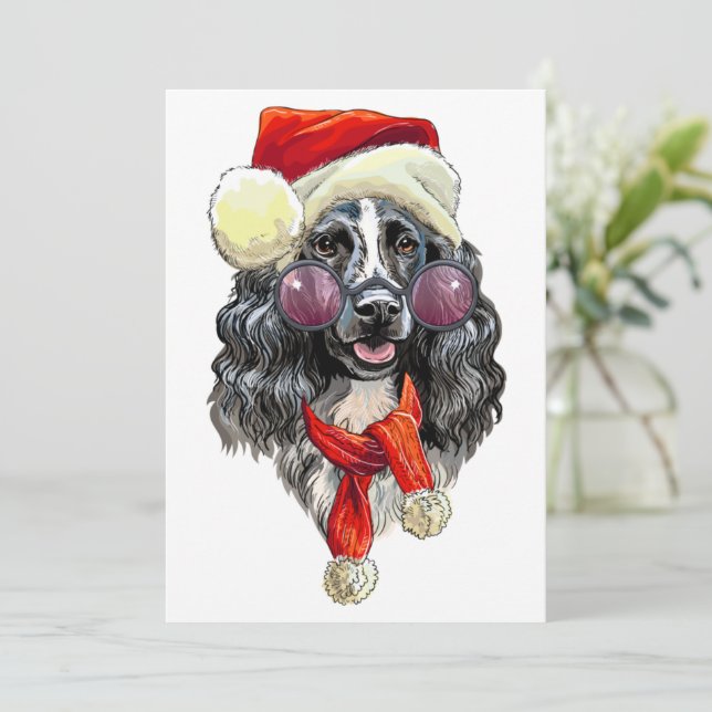 Weihnachtsbärchen Save The Date (Stehend Vorderseite)