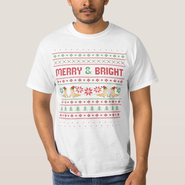 Weihnachtsbärchen-T - Shirt (Vorderseite)