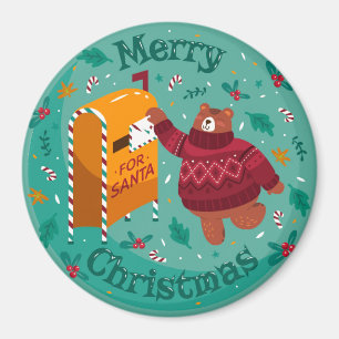 Weihnachtsbärenmagnet Magnet