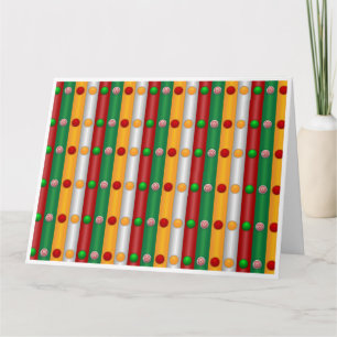 Weihnachtsbars Karte