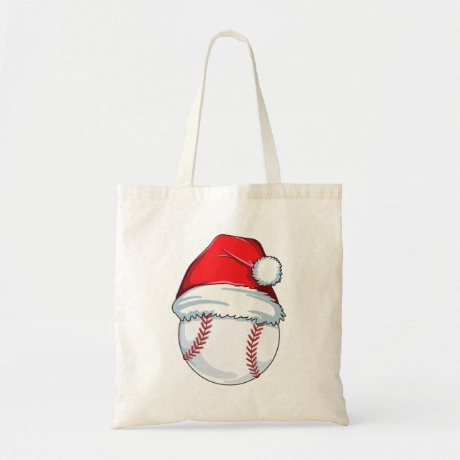 WeihnachtsBaseball für Kinder Männer Ball Santa Pa Tragetasche (Vorne)