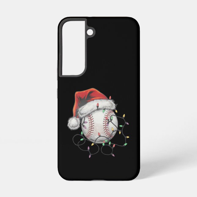 WeihnachtsBaseball-Spieler Samsung Galaxy Hülle (Rückseite)