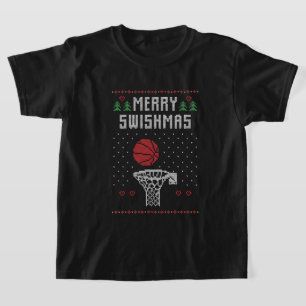 Weihnachtsbasketballsport T-Shirt