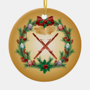 Weihnachtsbassoon-Verzierungs-Musik-Geschenk Keramik Ornament