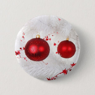 Weihnachtsbaubles Button