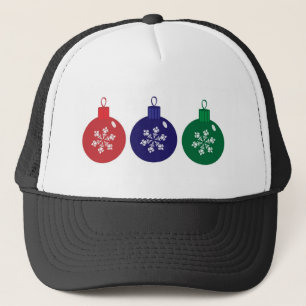 Weihnachtsbaubles Truckerkappe