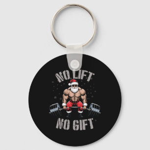 Weihnachtsbauer - Bodybuilding Santa Weightl Schlüsselanhänger