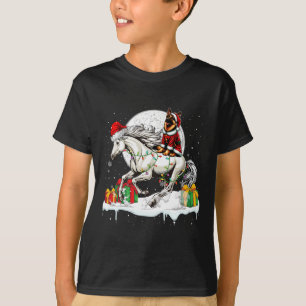 Weihnachtsbauer Reiten Weihnachtsbesitzer T-Shirt