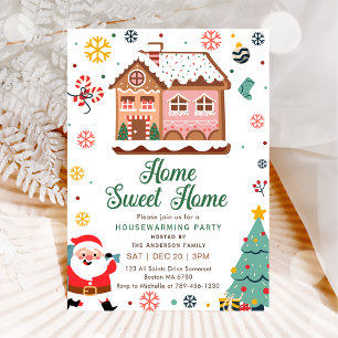 Weihnachtsbauernhaus Party Einladung