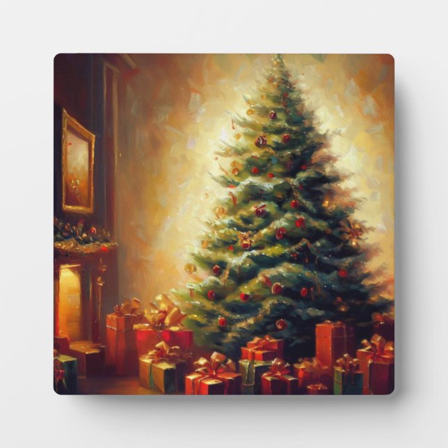 Weihnachtsbaum 1 fotoplatte (Vorderseite)