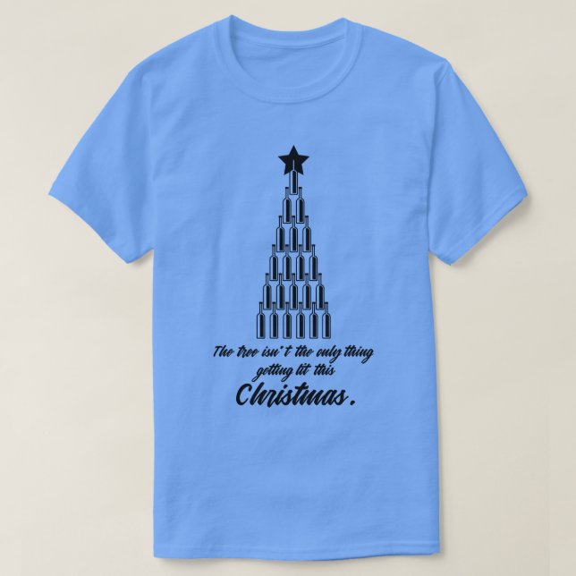 Weihnachtsbaum 1 T-Shirt (Design vorne)