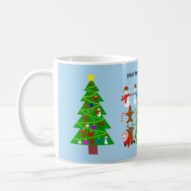 Weihnachtsbaum #1 Tasse (Links)