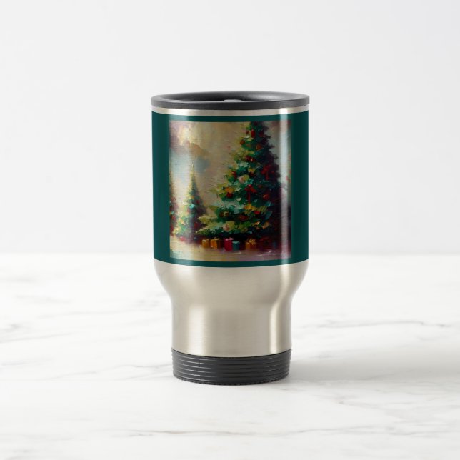 Weihnachtsbaum 2 reisebecher (Mittel)