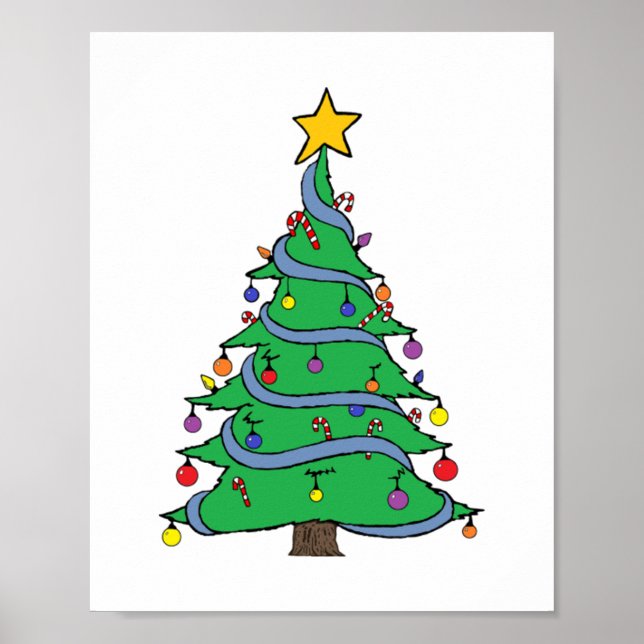 Weihnachtsbaum 34 poster (Vorne)