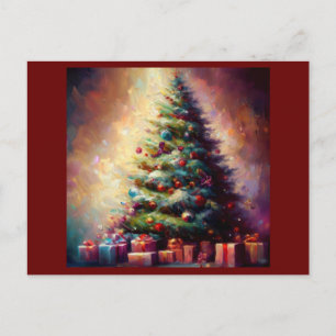 Weihnachtsbaum 3 feiertagspostkarte