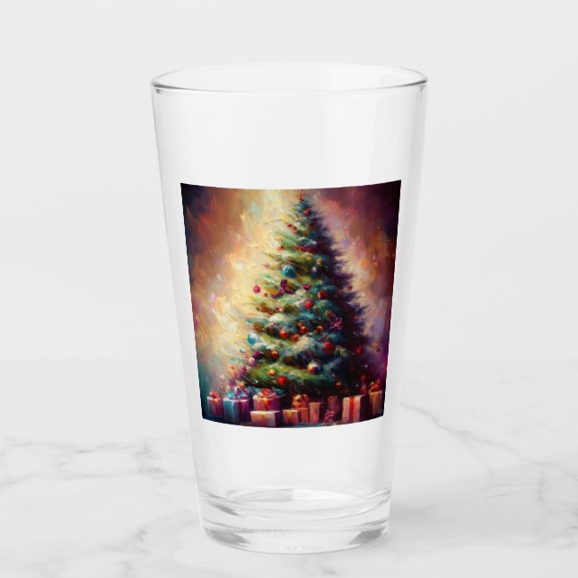 Weihnachtsbaum 3 glas (Vorderseite)