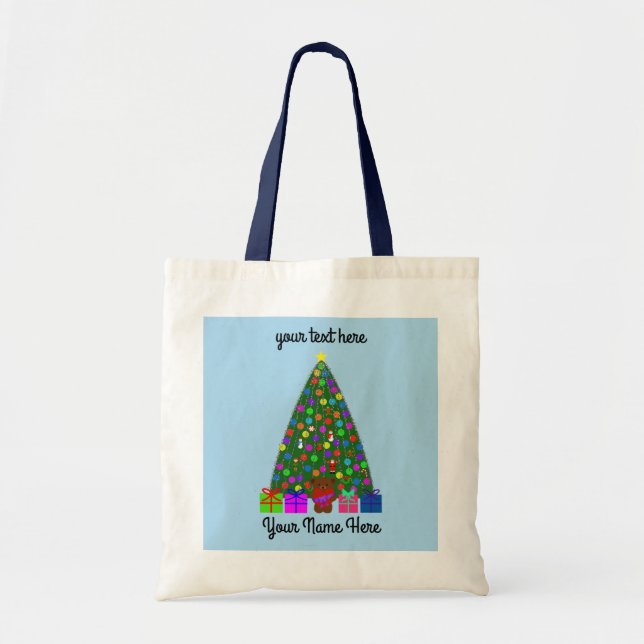 Weihnachtsbaum #3 Tote Bag Tragetasche (Vorne)