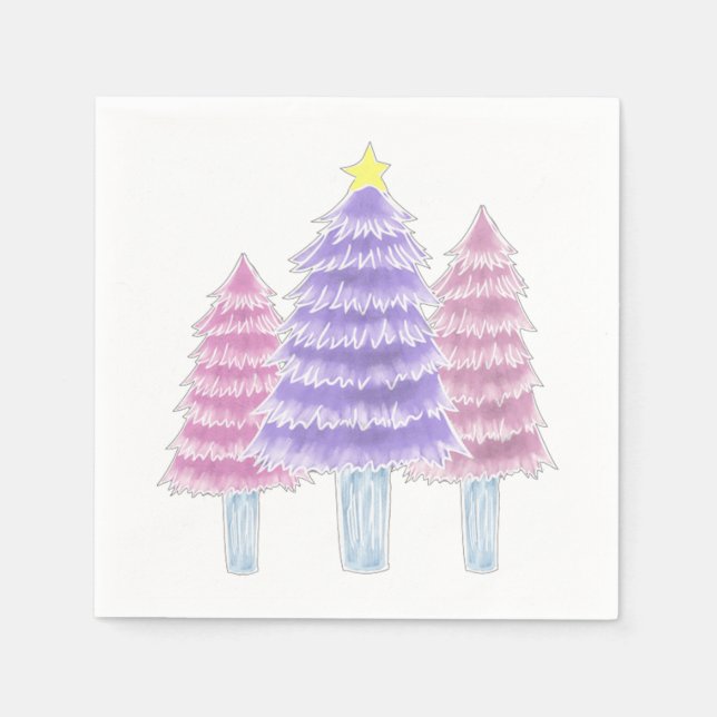 Weihnachtsbaum 45 serviette (Vorderseite)