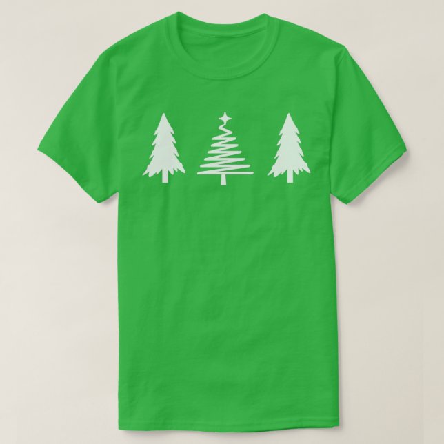 Weihnachtsbaum (4) T-Shirt (Design vorne)