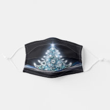Weihnachtsbaum Abstrakt und dekoriert