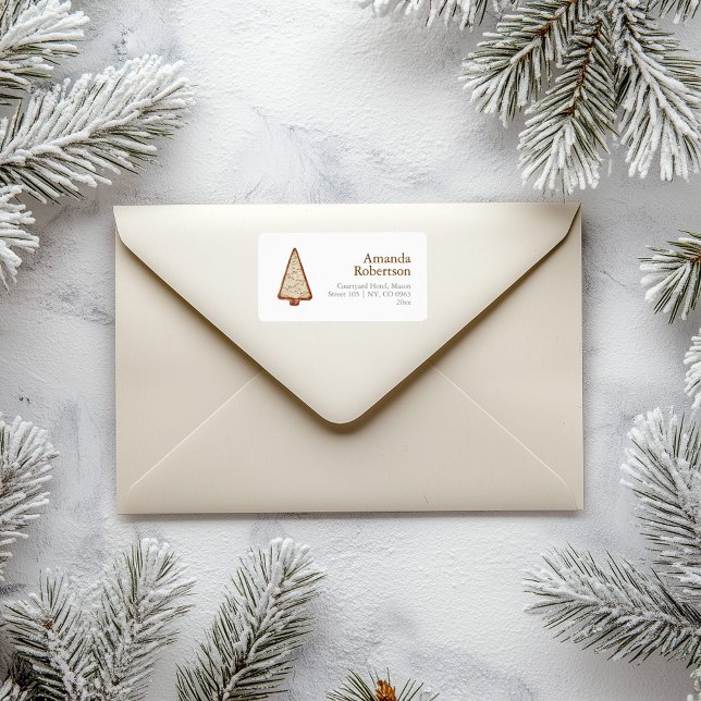 Weihnachtsbaum Adressaufkleber (Von Creator hochgeladen)