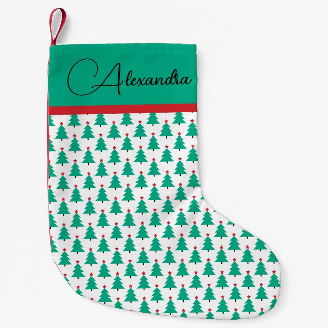 Weihnachtsbaum anpassbar kleiner weihnachtsstrumpf (Vorderseite)