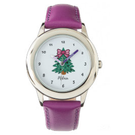 Weihnachtsbaum Armbanduhr