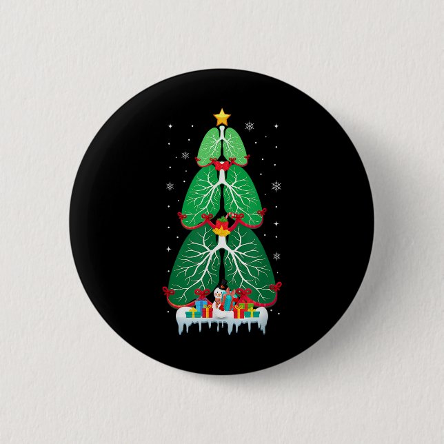 Weihnachtsbaum Atemtherapie Xmas Thera Button (Vorderseite)