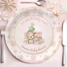 Weihnachtsbaum Baby Bear Girl Baby Dusche