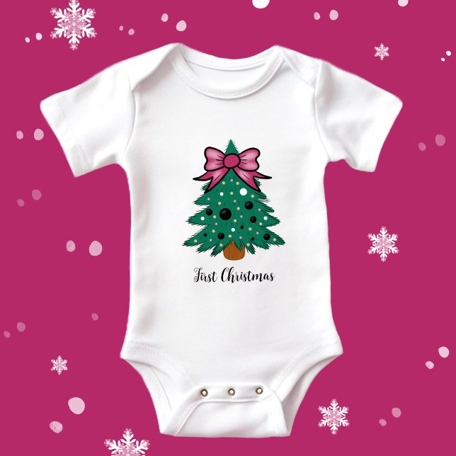 Weihnachtsbaum Baby Strampler (Von Creator hochgeladen)
