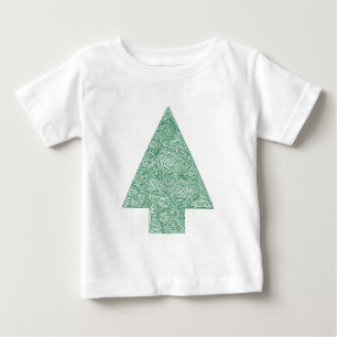 Weihnachtsbaum Baby T-shirt