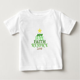 Weihnachtsbaum Baby T-shirt