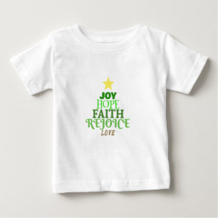 Weihnachtsbaum Baby T-shirt