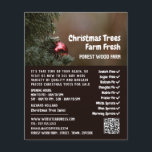 Weihnachtsbaum Bauble, Verkauf von Weihnachtsbaume Flyer<br><div class="desc">Christmas Tree Bauble,  Christmas Tree Sales Advertising Flyer vom Business Card Store.</div>