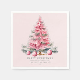 Weihnachtsbaum Baubles Chic Holiday Paper Serviette