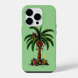 Weihnachtsbaum, Beach Aloha Weihnachten iPhone 14 Pro Hülle