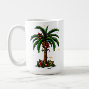 Weihnachtsbaum, Beach Aloha Weihnachten Kaffeetasse