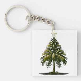 Weihnachtsbaum, Beach Aloha Weihnachten Schlüsselanhänger