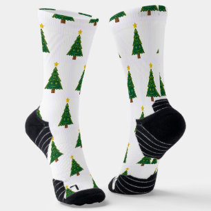 Weihnachtsbaum Bild Hochleistungs-Sportler Socken