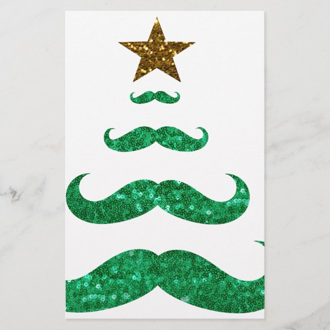 Weihnachtsbaum Briefpapier (Vorderseite)